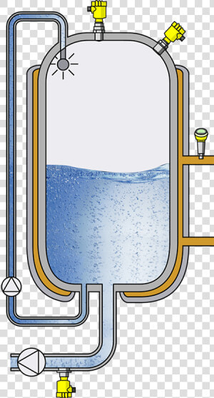 Level And Pressure Measurement In Storage Tanks For  HD Png Download