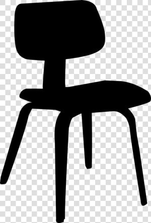 Chai Decorations Silhouette Free Picture   Chair  HD Png Download