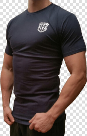 Police T Shirts Navy Thin Blue Line Shirt   Active Shirt  HD Png Download