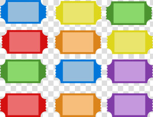 Blank Reward Ticket  HD Png Download