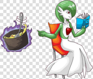 Gardevoir Cooking  HD Png Download