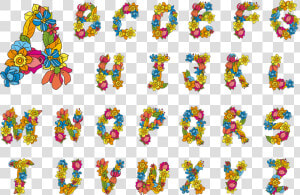 Transparent Elderberry Clipart   Flower Alphabet Font  HD Png Download