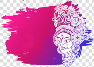 Logo Durga Maa Png  Transparent Png
