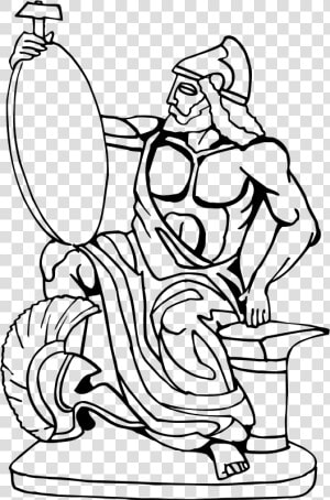Statue   Statue Clipart Black And White  HD Png Download