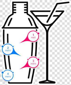 Cocktail Shaker Art Png  Transparent Png