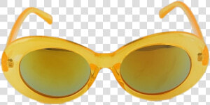 Retro Transparent Rim Sunglasses   Reflection  HD Png Download