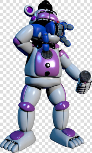 Funtime Freddy Eats Bonbon  HD Png Download