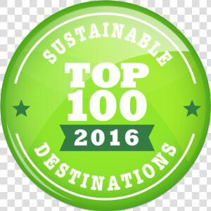Top 100 Sustainable Destination  HD Png Download