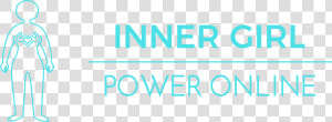 Inner Girl Power   Electric Blue  HD Png Download
