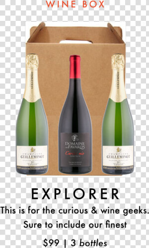 La Cave October Wine Club Box Selection   Champagne  HD Png Download