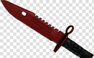 Stattrak M9 Bayonet Crimson Web Factory New  HD Png Download