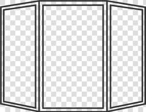 With Casement   Line Art  HD Png Download