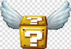 Download Zip Archive   Flying Block Mario Bros  HD Png Download