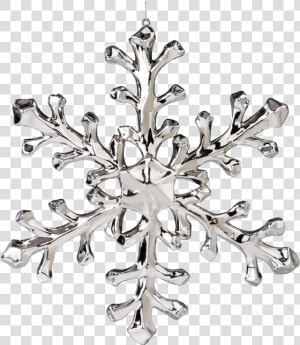 Acrylic Snowflakes  Silver   Glitter Silver Snowflake Png  Transparent Png
