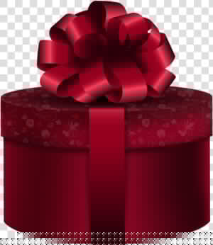 Red Round Png Clip   Round Gift Boxes  Transparent Png