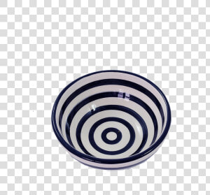 Blue Stripe Small Bowl   Circle  HD Png Download
