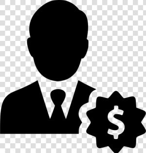 Dollar User Person Financial   Businessman Icon Png  Transparent Png