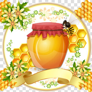 Honey And Honey Tag Stream Vector 18781878 Transprent   Honey Vector  HD Png Download