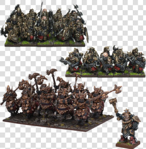 Abyssal Dwarf Army   Kings Of War Abyssal Dwarfs  HD Png Download