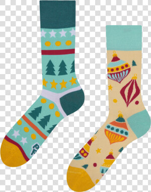 Sale Good Mood Socks Christmas Balls   Sock  HD Png Download