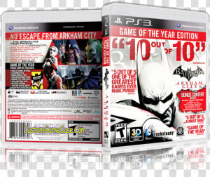 Batman Arkham City   Batman Arkham City Gameof Year  HD Png Download