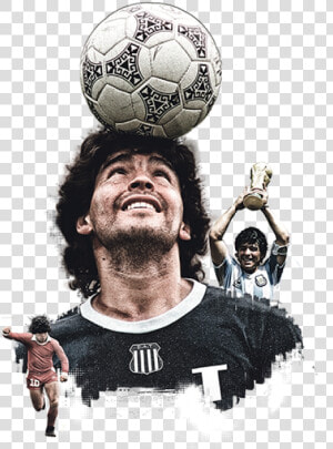 Diego Maradona Poster  HD Png Download