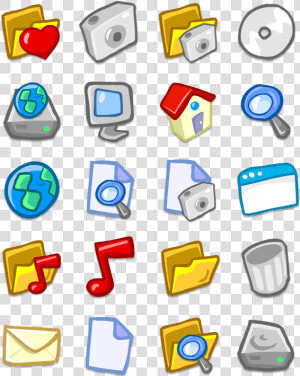 Toon Icons  HD Png Download