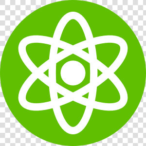Transparent Atom Green   Atom Emoji  HD Png Download