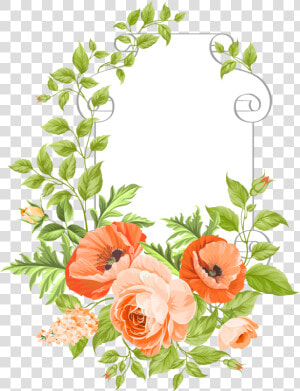 Wedding Invitation Pink Flowers   Floral Rose Vector Free Download  HD Png Download