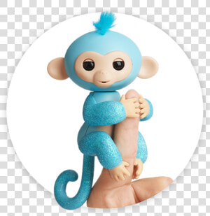 Fingerlings Monkey Glitter Amelia  HD Png Download