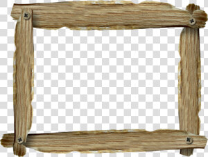 Frame beige hardwood end Table   Wood Frame Png  Transparent Png