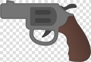 Pistol Icon   Transparent Background Gun Emoji  HD Png Download