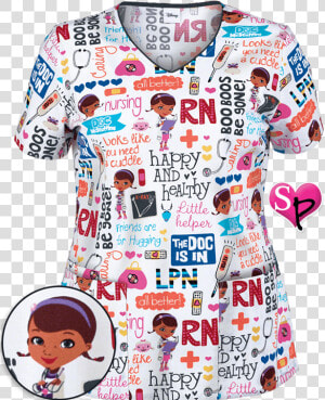 Doc Mcstuffins Scrubs  HD Png Download