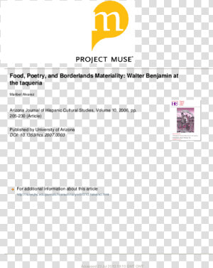 Project Muse  HD Png Download