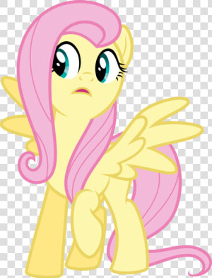 Transparent Suprised Png   My Little Pony Fluttershy Surprised  Png Download