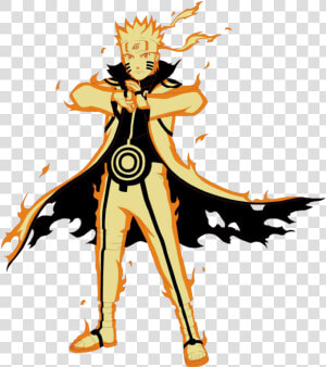 Naruto Kurama Mode  HD Png Download