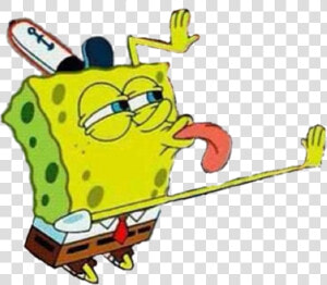 Spongebob Licking Meme Transparent Clipart   Png Download   Spongebob Licking Transparent  Png Download