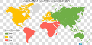Tractors Market   Regional Growth  HD Png Download