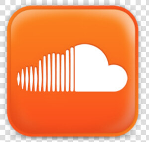Orange   Soundcloud Logo Png Black  Transparent Png