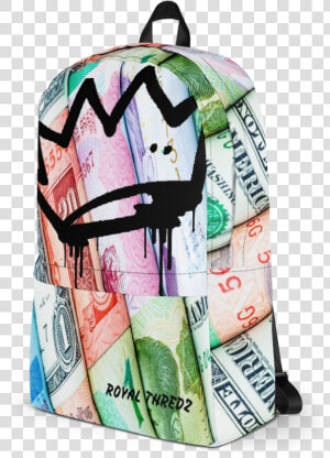 Money Roll Backpack   Garment Bag  HD Png Download