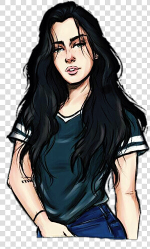  popart  mulher  desenho De Mulher  girl Desenho Feminino   Face Tumblr Drawing Girl  HD Png Download