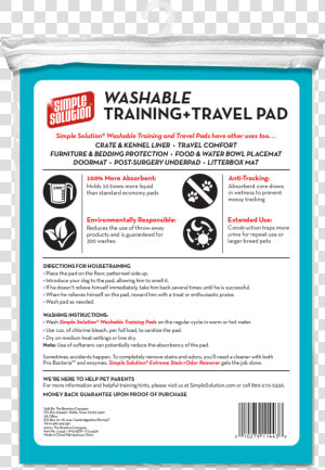 Training Pad Instructions  HD Png Download