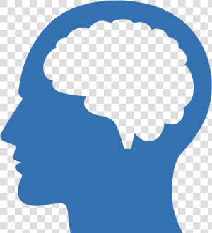 Mental Health Icon Png Clipart   Png Download   Head Silhouette With Brain  Transparent Png
