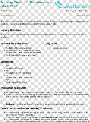 The American Revolution Crossword   Lesson Plan For Alphabet  HD Png Download