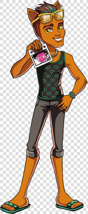 Monster High Clawdeen Brother  HD Png Download