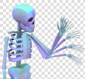Vaporwave Clipart Transparent Background   Skeleton Gif Transparent  HD Png Download
