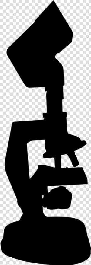 Vector Bacteria Silhouette   Microscope Silhouette Transparent Png  Png Download