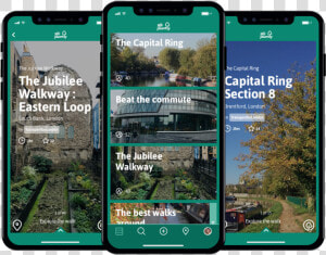 Go Jauntly Mobile Walking App  HD Png Download