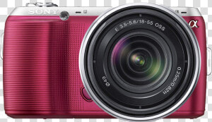 Sony Nex C3 Pink  HD Png Download
