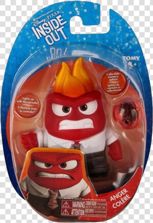 Transparent Inside Out Anger Png   Inside Out Figurer  Png Download